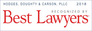 Hodges, Doughty & Carson Best Lawyers Badge 2018